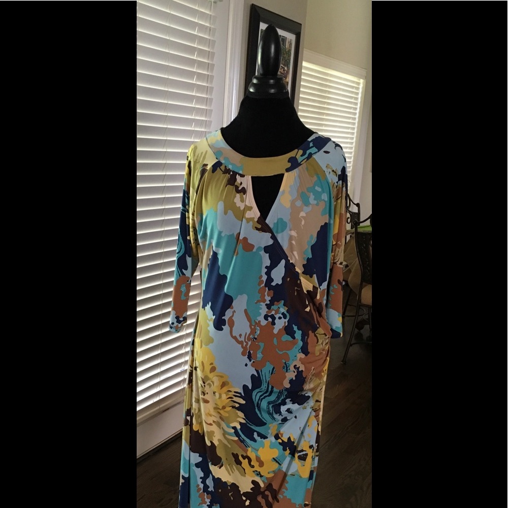 Multi color Dress by Miss Tina