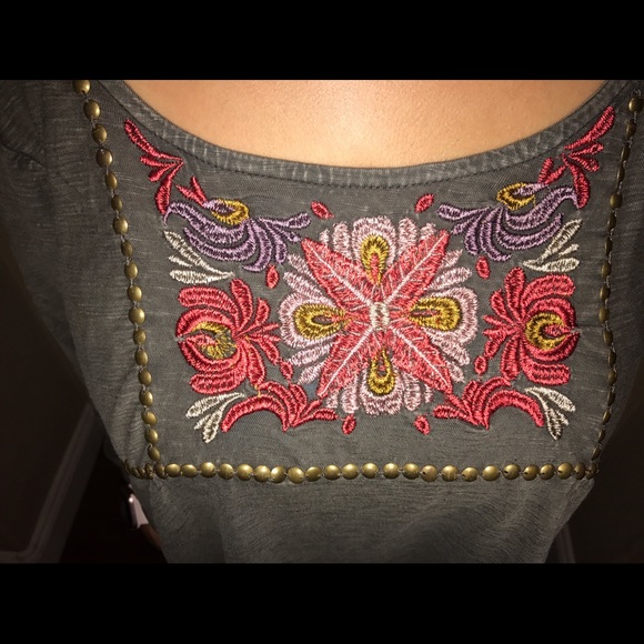 Embroidered Urban outfitters top - Picture 4 of 5