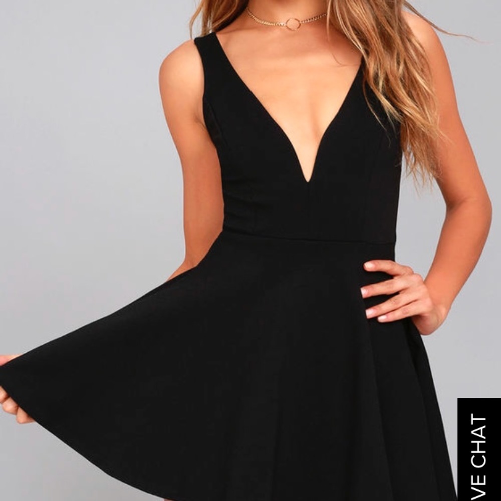 Lulus black dress