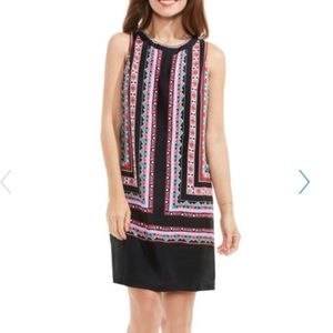 NWT Vince Camuto Havana Brights Shift Dress 4P