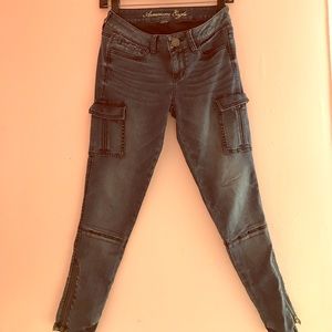 AE jeans super stretch size 4 regular