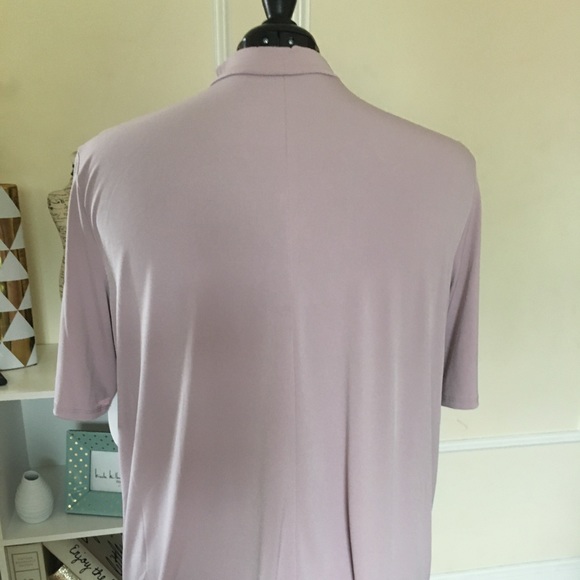 Blush shirt w/choker - Picture 4 of 8