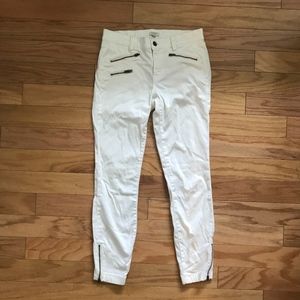 JCrew White Skinny Jeans