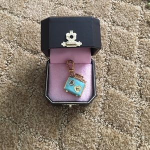 Juicy Couture turquoise luggage suitcase charm