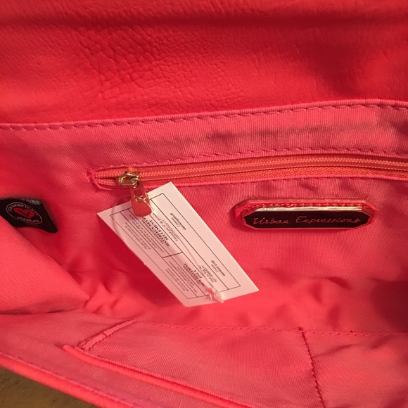 New urban expressions coral clutch - Picture 7 of 8