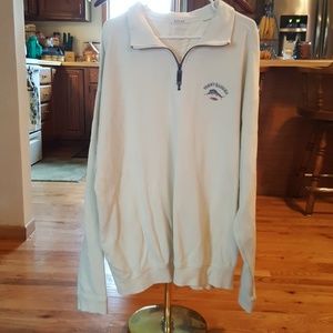 Mens XXL Tommy Bahama Relax half zip pullover