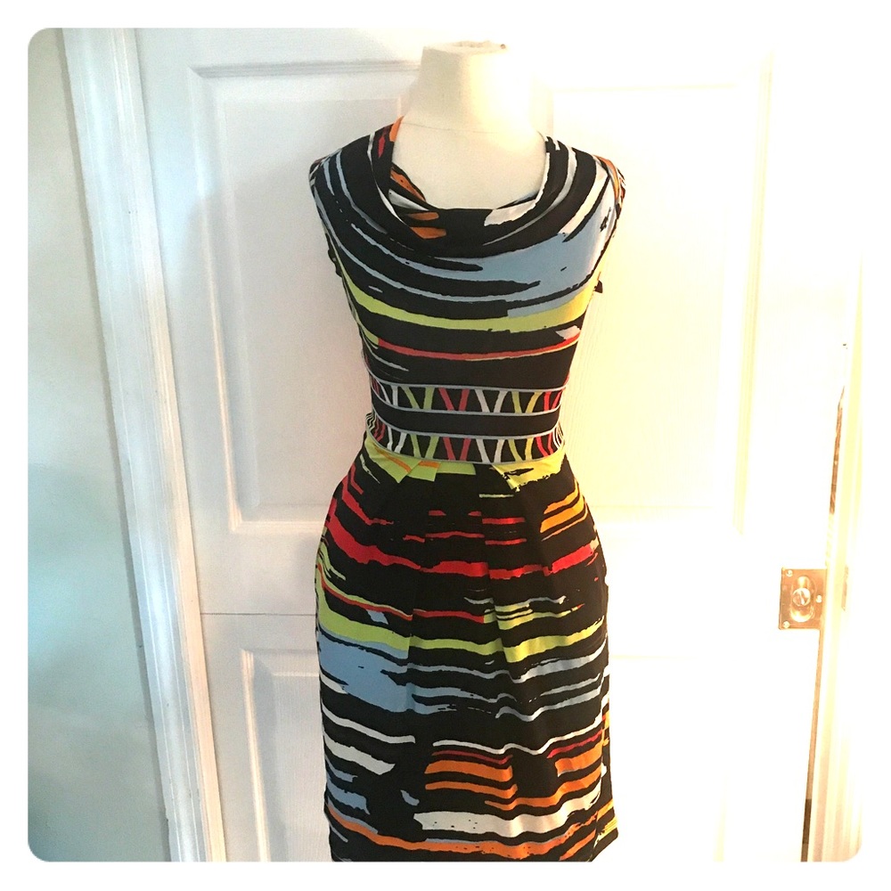 BCBG colorful dress!