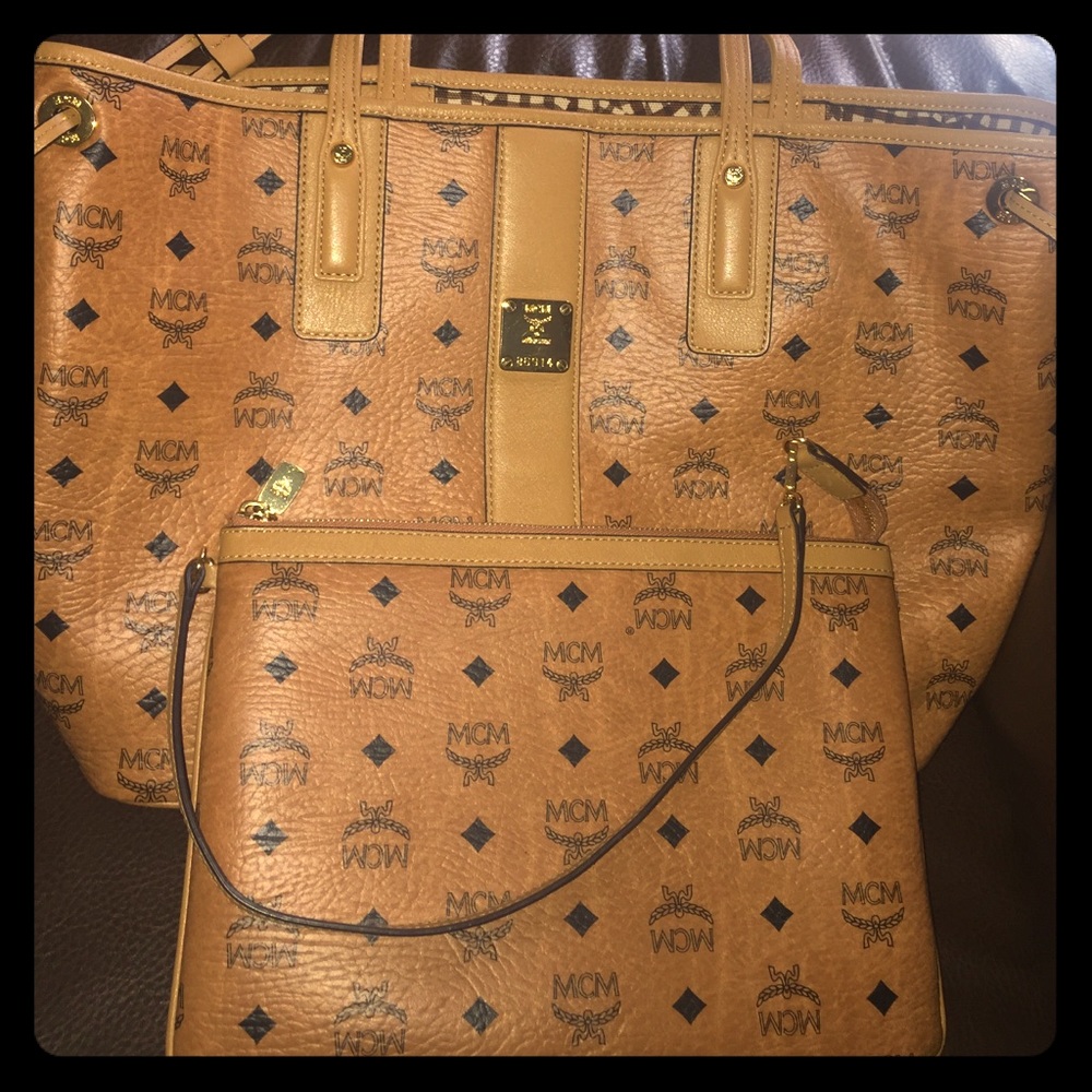 Authentic MCM Bag and clutch!