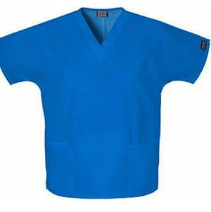 5 royal blue scrub tops 40$ for all