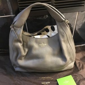 Gray Kate Spade purse EXCELLENT Condition