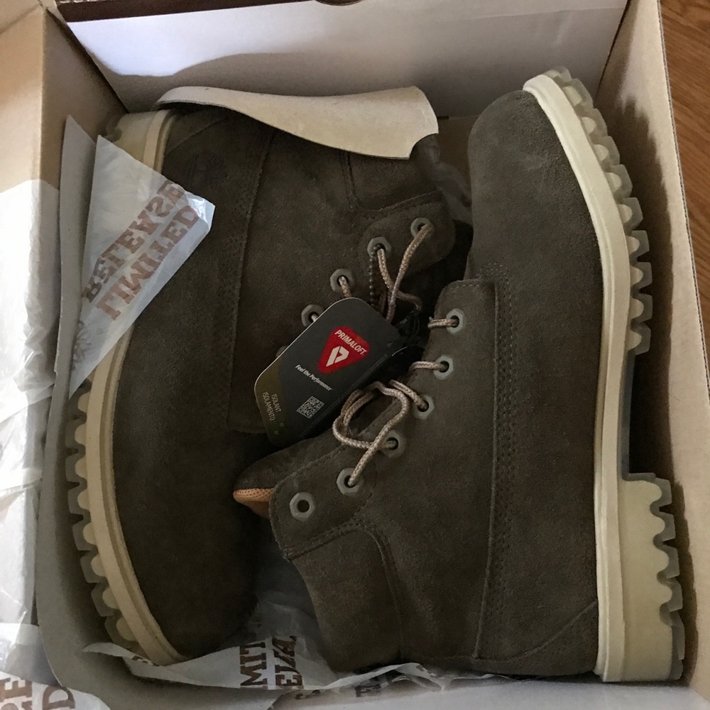Brand New Olive Green Timberlands