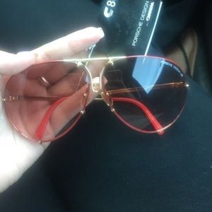 Porsche pink sunglasses