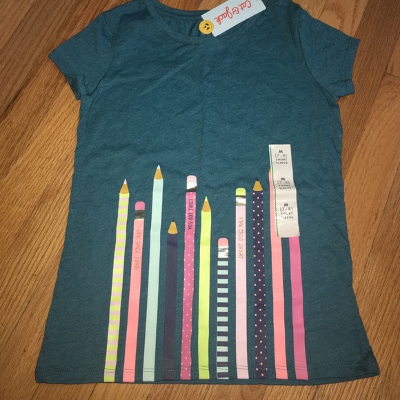 Cat & Jack Other - Back to School shirt size 7/8