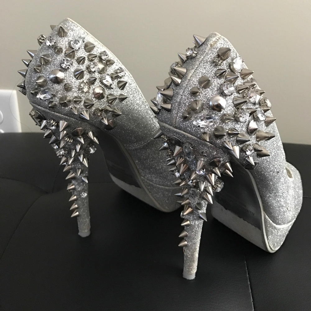 Studded heels