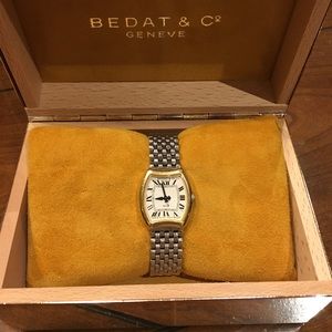 Bedat No3 14k Gold bezel and stainless steel watch