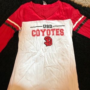 University of South Dakota USD coyotes long sleeve