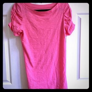 Lilly Pulitzer Pink Boatneck Top - Size Large!