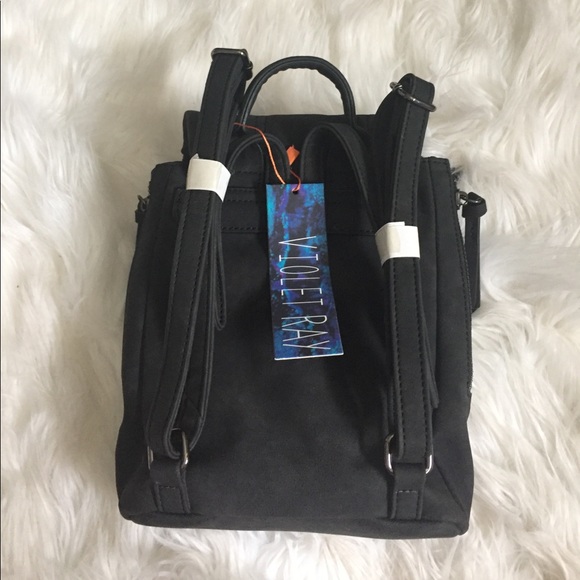 Free People mini black backpack - Picture 3 of 5