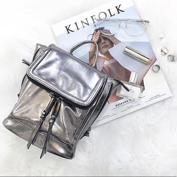 Free People mini black backpack - Picture 4 of 5