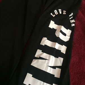 VS PINK BOYFRIEND SWEATPANTS! Size L