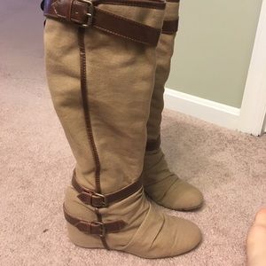 Aldo wedge boots