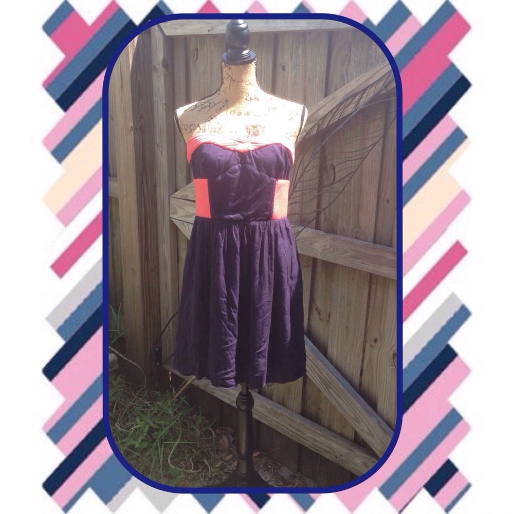 NWT Bar III Santa Barbara Blue Dress Medium