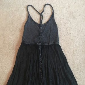 Black Ecoté Dress (size xs)