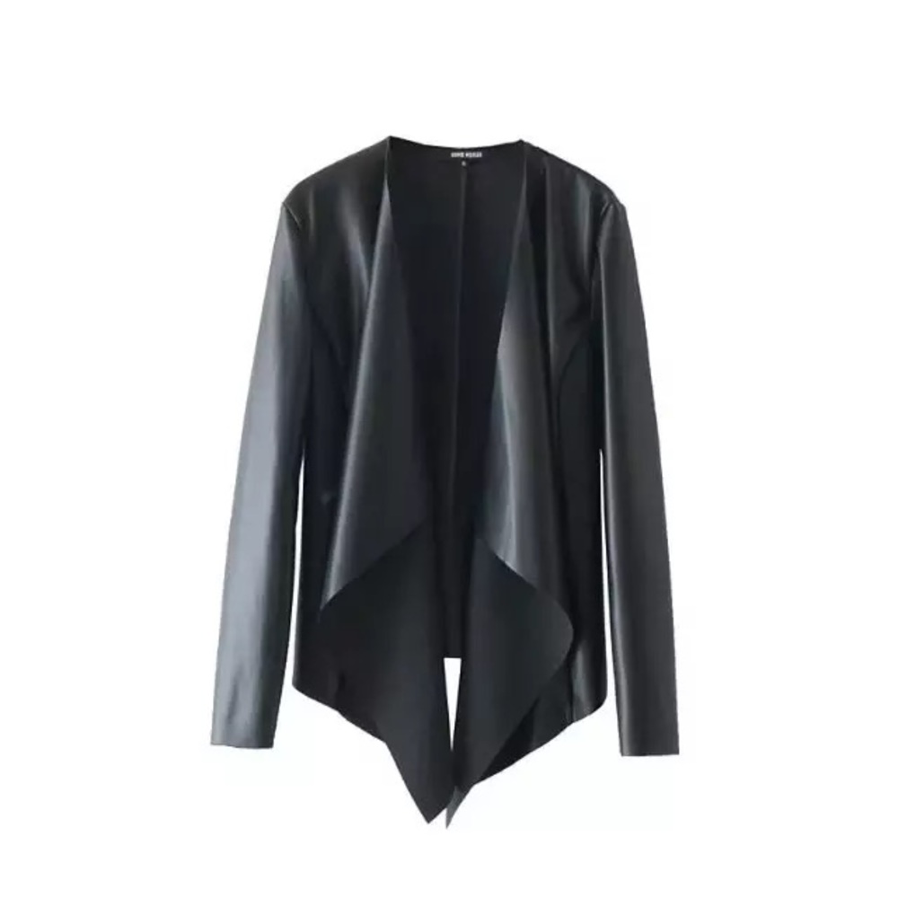 NWT vegan leather jackets in 2 colors -coming soon