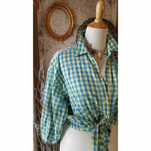 Flying Tomato Tops - 🍁ON TREND! Flying Tomato Flannel Puff Sleeve