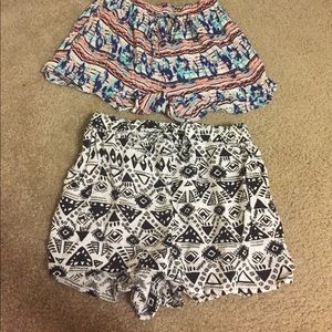 Printed fashion shorts