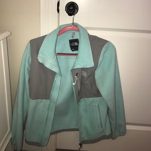 Light Blue Northface Jacket
