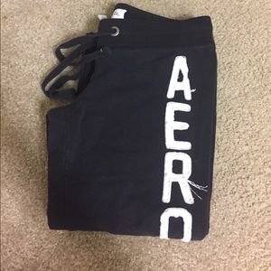 Black aero sweatpants