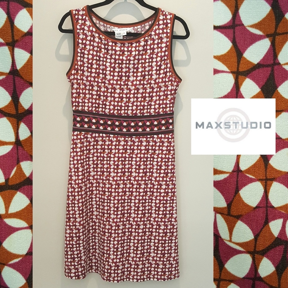 Max Studio knee-length dress with flattering waist