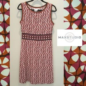 Max Studio knee-length dress with flattering waist