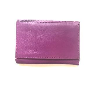 Purple wallet