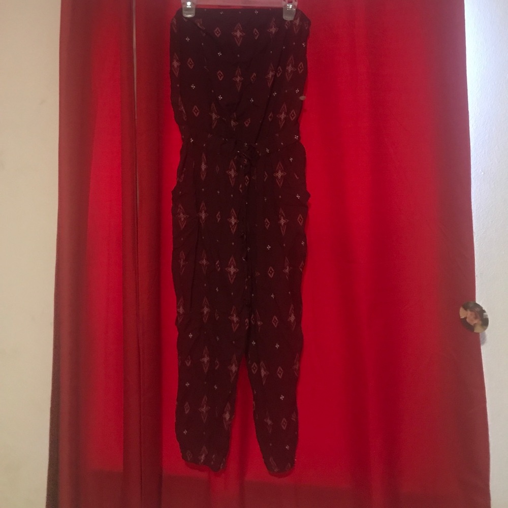 Strapless Romper