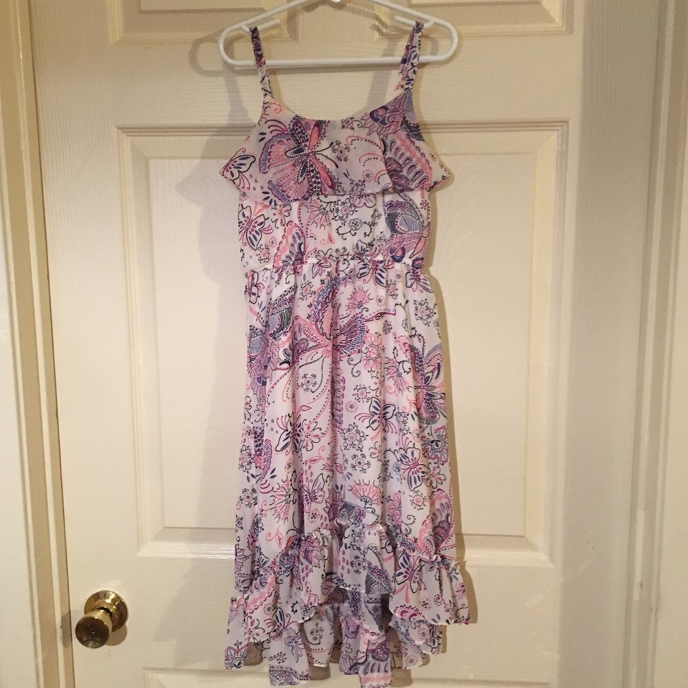 Children's Place Girls hi-lo maxi dress