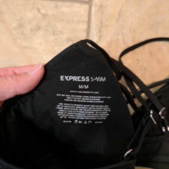 Black Express Swim Top - Picture 3 of 3