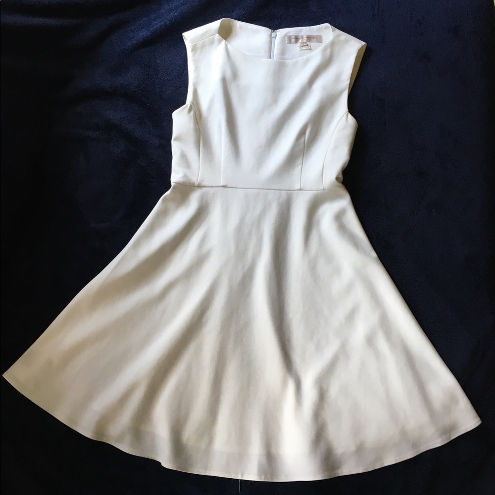 French Connection White Formal Dress