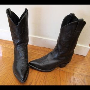 Cowboy boots and flats