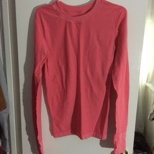 Pink Athletic Long-Sleeve