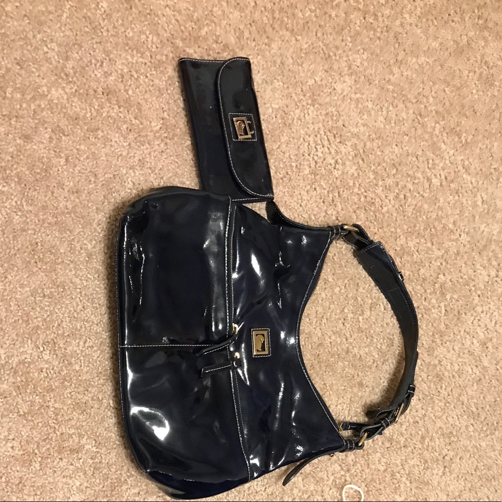 Blue purse