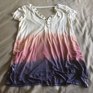 American Eagle Soft & Sexy Ombré Tshirt