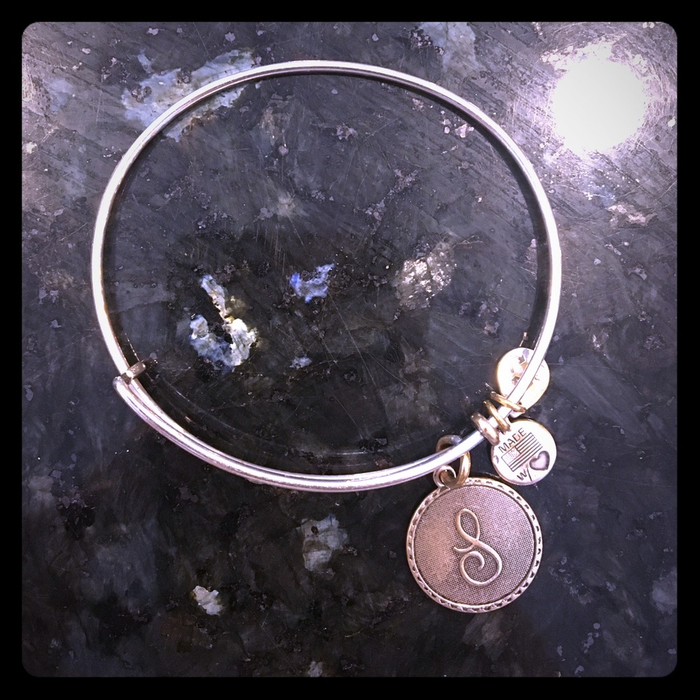 Alex and Ani "S" bracelet
