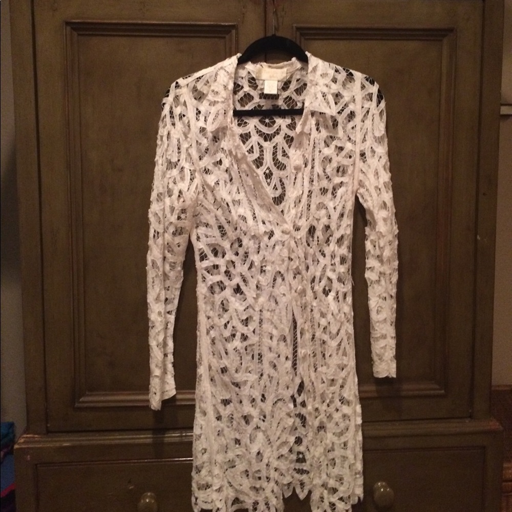 Gorgeous lace eyelet jacket