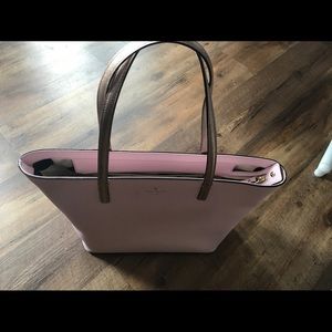 Kate Spade Pink and Rose Gold Tote