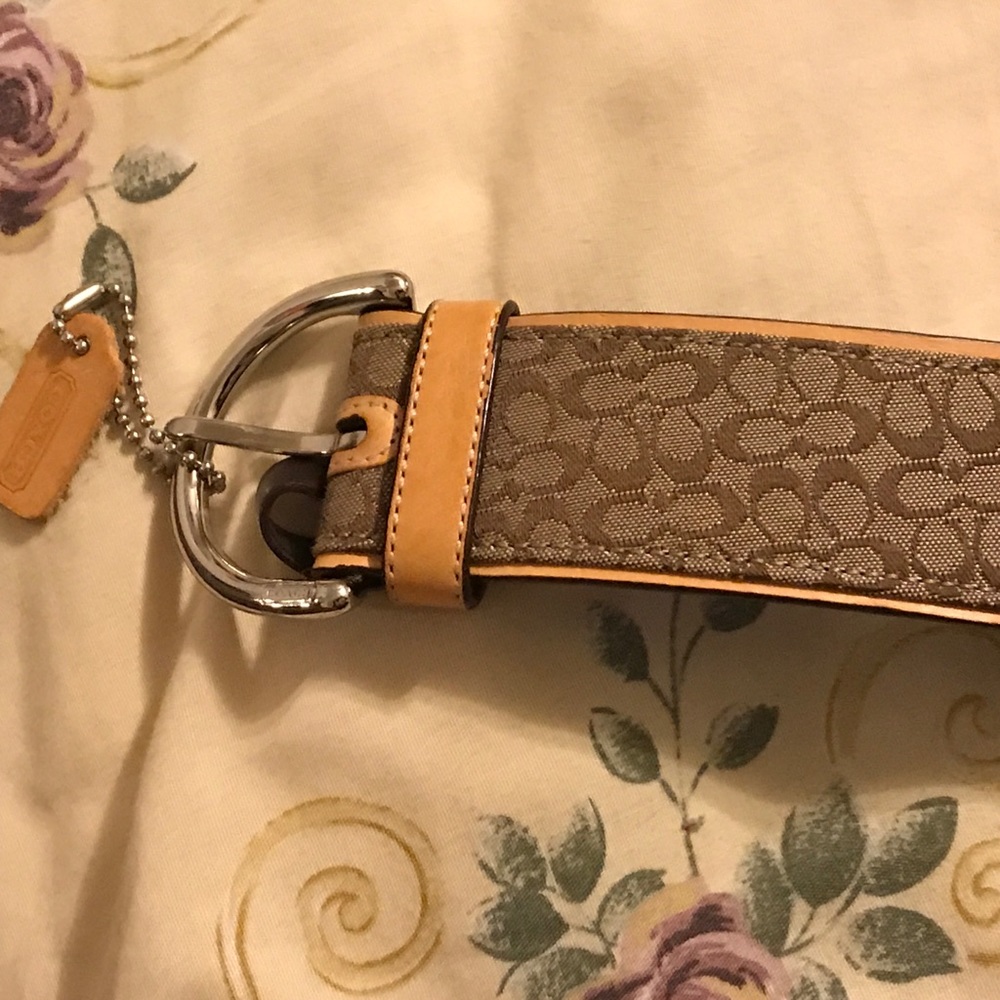 Coach mens belt extra large size fits waists 38-42