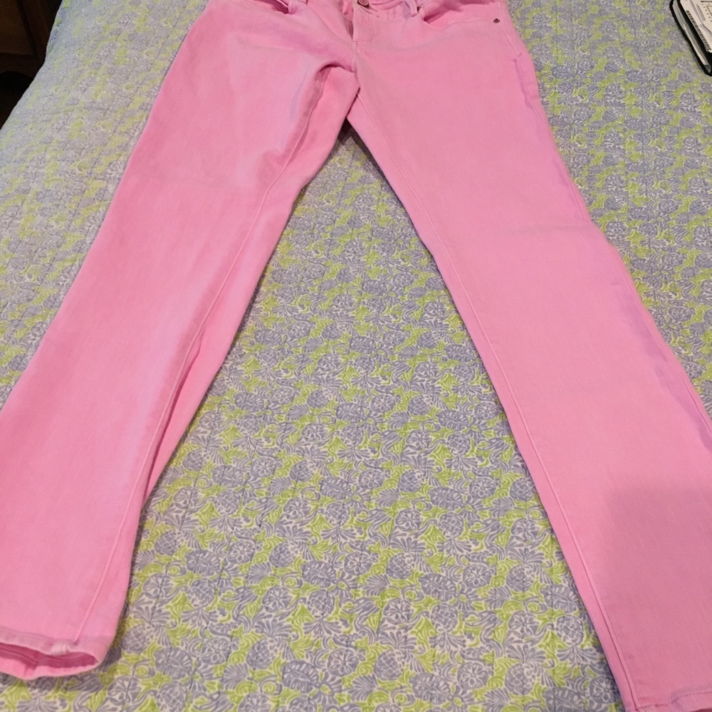 Lilly Pulitzer size 10 worth straight jean