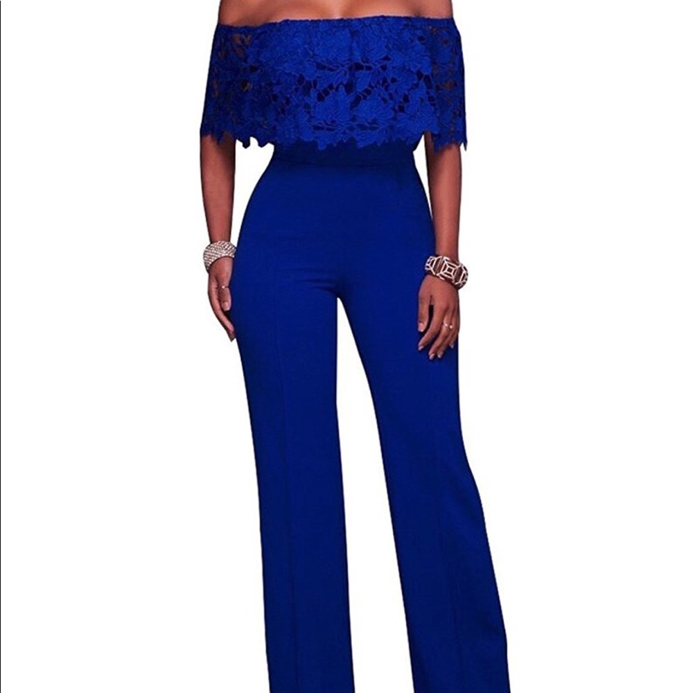 Royal Blue Jumpsuit