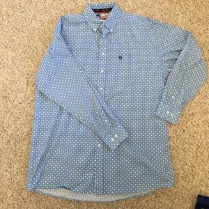 George Strait XL tall, men's button long sleeve